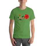 JUNETEENTH Flower Unisex t-shirt