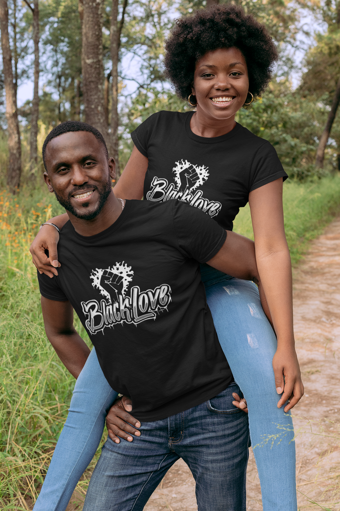 Black Love Wassup Black King Short Sleeve Unisex T Shirt VARTOONZ