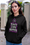 BLM Purple Backsplash Unisex Hoodie