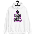 BLM Purple Backsplash Unisex Hoodie